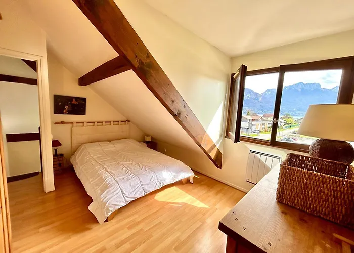 Duplex F2 Avec Terrasse Vue Lac, Parking Et Wifi - Annecy - Fr-1-432-5